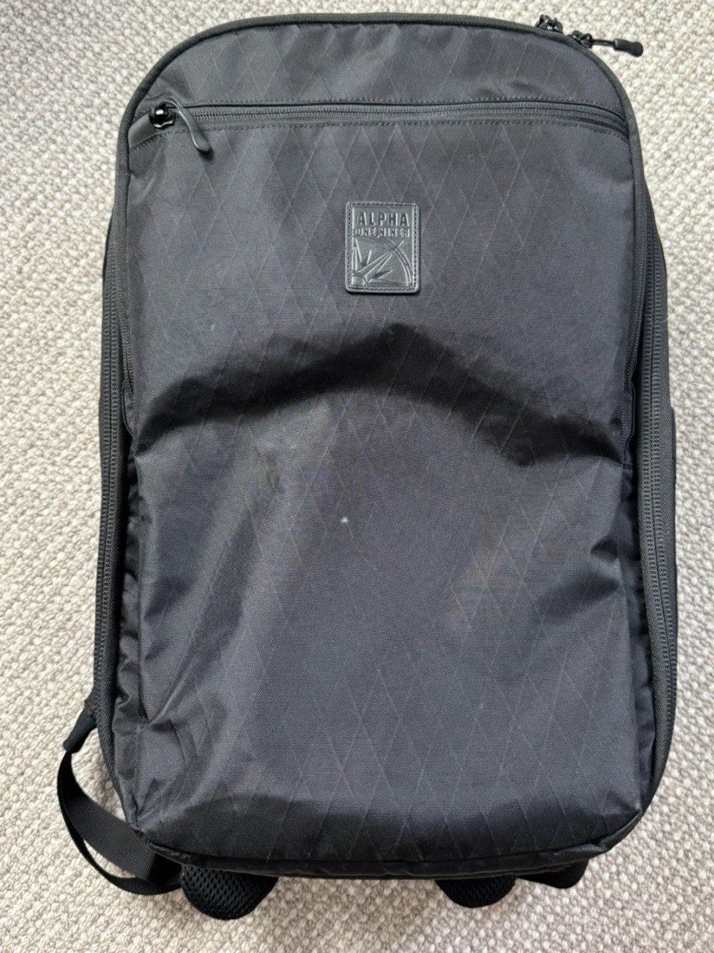Alpha Industries Black Everyday Laptop Backpack
